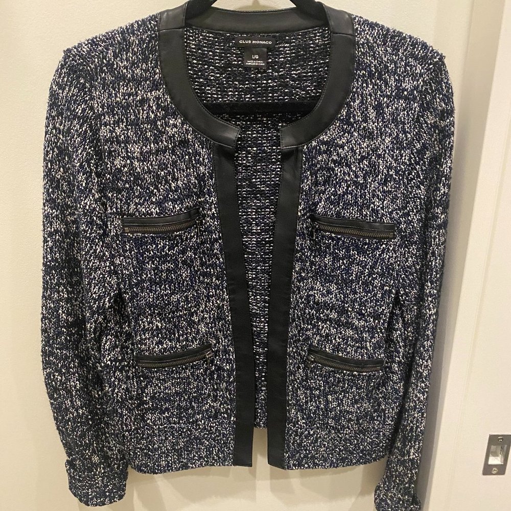 Club Monaco Knit Jacket